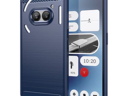 EIDERWOOD Nothing Phone (2a)   (2a) Plus Brushed Carbon Cover - Blå Hot on Sale