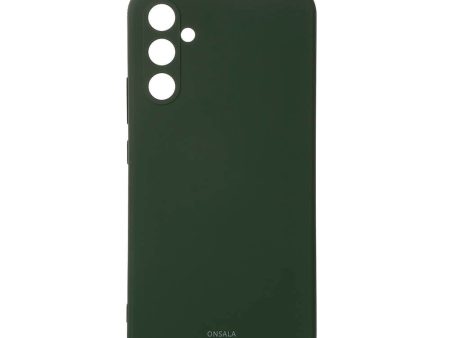 Samsung Galaxy A34 (5G) GEAR Onsala Silikone Cover - Mørkegrøn Sale