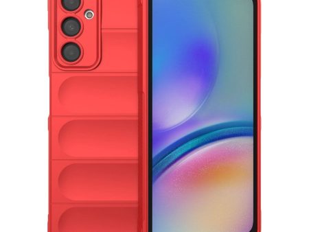 Samsung Galaxy A05s Fleksibelt Plastik Cover - Rød Discount