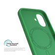 Vonmählen iPhone 16 Eco Silikone Cover - MagSafe Kompatibel - Green Haven Cheap