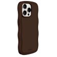 Holdit iPhone 14 Pro Max Wavy Case - Chocolate Online now