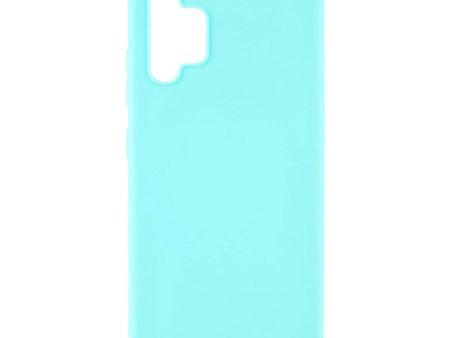 Samsung Galaxy A32 (4G) Fleksibelt Mat Plastik Cover - Blå Hot on Sale