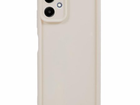 EIDERWOOD Anti-Slip Fleksibelt Plastik Cover - Samsung Galaxy A06 - Beige Discount