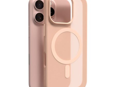 PURO DAYLIGHT Gradient MagSafe Silikone Cover - iPhone 16 Pro Max - Gennemsigtig Beige Fashion