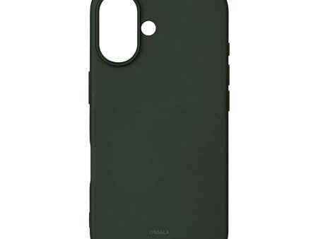 GEAR Onsala iPhone 16 Silikone Cover - MagSafe Kompatibelt - Olive Green Cheap