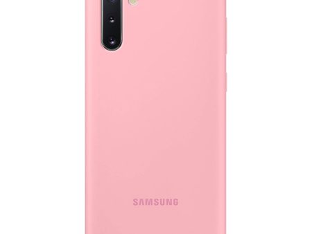 Original Samsung Galaxy Note10 Silicone Cover EF-PN970TPEG Pink  (DEMO) Supply