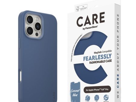 CARE by PanzerGlass iPhone 16 Pro Max FASHION Fearlessly Fashionable Case - MagSafe Kompatibel - Coronet Blue Online Hot Sale