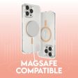 CARE by PanzerGlass iPhone 16 Pro Max FLAGSHIP Urban Combat Case - MagSafe Kompatibel - Transparent   Peach Fuzz on Sale