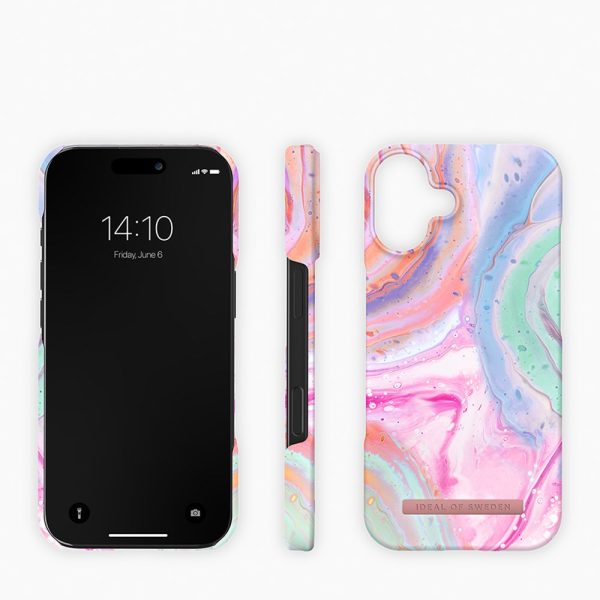 iDeal Of Sweden iPhone 16 Fashion Case - Pastel Marble Sale