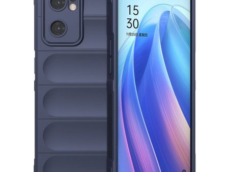 Oppo Reno7 (5G)   Find X5 Lite Fleksibelt Plastik Cover - Blå Sale