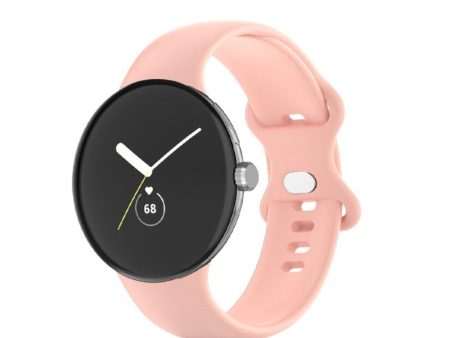 EIDERWOOD Google Pixel Watch 1   2   3 Silikone Urrem - Lyserød Cheap