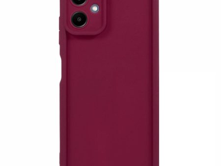 EIDERWOOD Anti-Slip Fleksibelt Plastik Cover - Samsung Galaxy A06 - Rød Supply