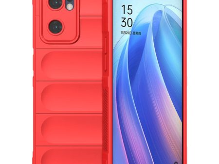 Oppo Reno7 (5G)   Find X5 Lite Fleksibelt Plastik Cover - Rød Online Sale