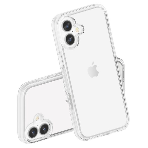 EIDERWOOD iPhone 16 Hybrid Cover - Gennemsigtig Hvid Cheap