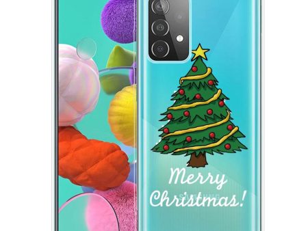 Samsung Galaxy A33 (5G) Fleksibelt Plast Julecover - Juletræ Fashion