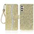 EIDERWOOD Samsung Galaxy S24   S25 Glimmer Flip Cover m. Kortholder og Ståfunktion - Guld Online Sale