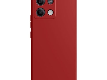 EIDERWOOD Xiaomi Redmi Note 13 Pro (5G)   Poco X6 Mat Fleksibel Plastik Cover - Rød Supply