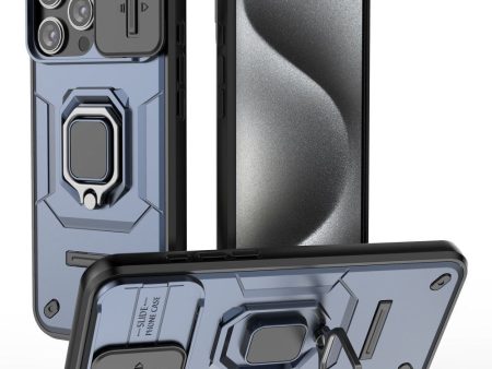 EIDERWOOD iPhone 16 Pro Max Håndværker Cover m. Magnetisk Kickstand & Cam Slider - Grå Discount