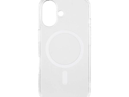 GEAR Onsala iPhone 16 Fleksibelt Plast Cover - MagSafe Kompatibel - Gennemsigtig Sale