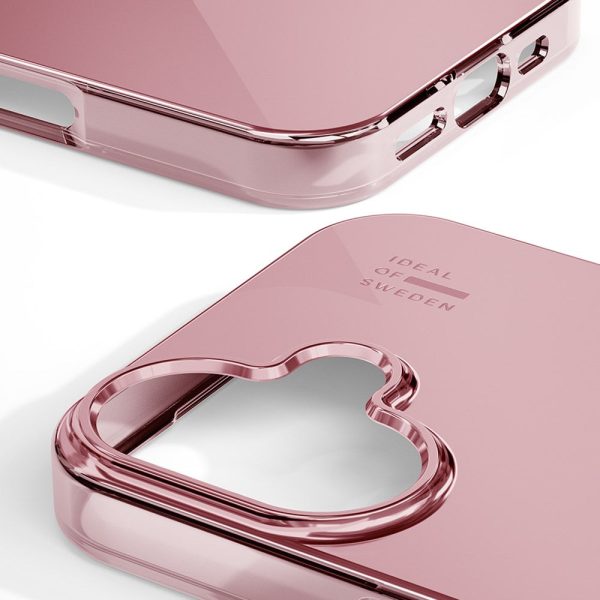 iDeal Of Sweden iPhone 16 Mirror Case - Mirror Rose Pink Online now