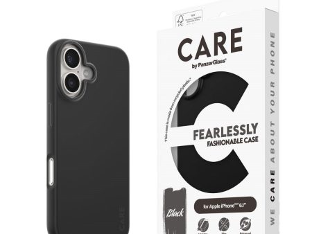 CARE by PanzerGlass iPhone 16 FASHION Fearlessly Fashionable Case - Black Supply