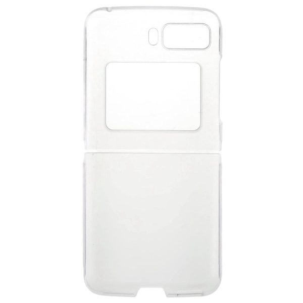 Motorola Razr 2022 Plastik Bagside Cover - Mat Gennemsigtig Online Sale