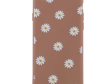 EIDERWOOD iPhone 6   6s Fleksibelt Plastik Cover m. Blomster motiv - Brun Discount