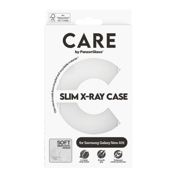 CARE by PanzerGlass Samsung Galaxy A16 FASHION X-Ray Soft Basic Case - Transparent Cheap