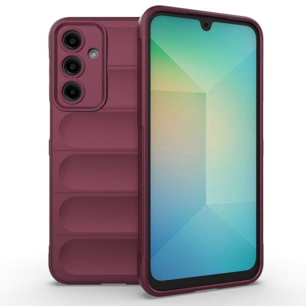 EIDERWOOD Samsung Galaxy A16 (4G 5G) Fleksibelt Plastik Cover - Mørkerød on Sale