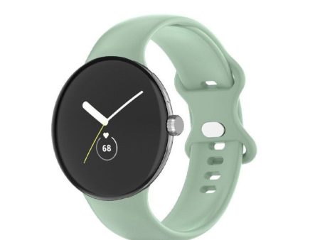 EIDERWOOD Google Pixel Watch 1   2   3 Silikone Urrem - Lysegrøn Online Sale