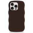 Holdit iPhone 14 Pro Max Wavy Case - Chocolate Online now