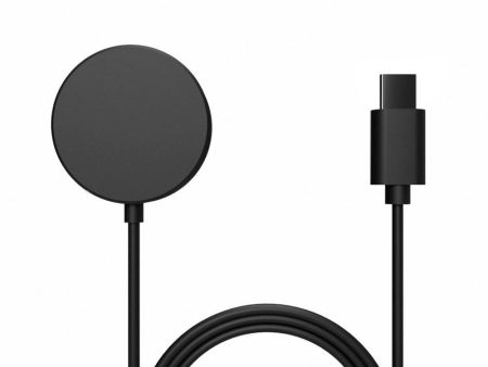 Fixed Ladekabel til Samsung Galaxy Watch m. USB-C - Sort Fashion