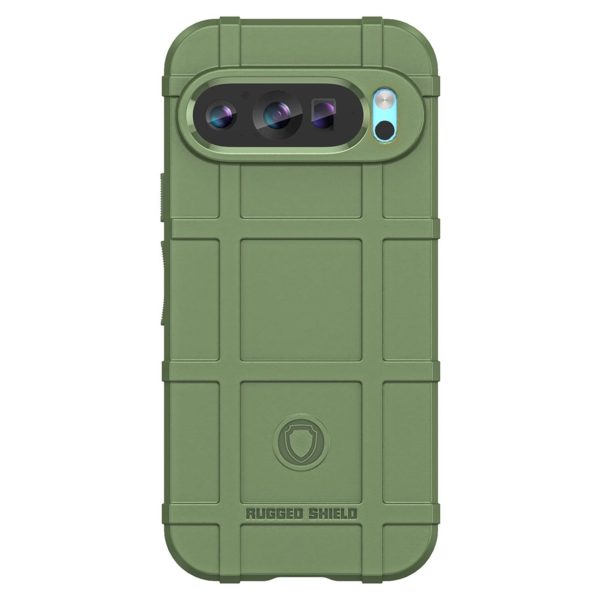 EIDERWOOD Google Pixel 9 Pro XL Rugged Shield Series Håndværker Cover - Grøn Discount