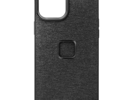 iPhone 12 Pro Max Peak Design Stof Cover m. SlimLink Beslag - MagSafe Kompatibel - Charcoal Online Sale