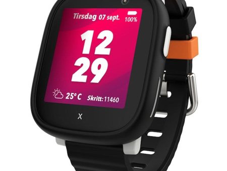 Xplora X6play Smartwatch til Børn m. Skridttæller og Skolemodus - Sort Supply