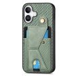 EIDERWOOD iPhone 16 K-Formet Hybrid Cover - Grøn Hot on Sale