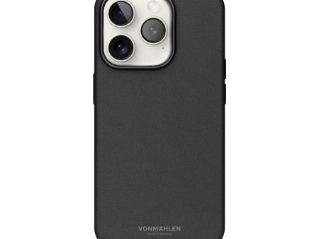 Vonmählen iPhone 16 Pro Max Like Leather Cover - MagSafe Kompatibel - Black Sale