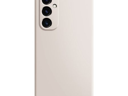 EIDERWOOD Samsung Galaxy A56 (5G)  Stofforet Bagsidecover i Fleksibelt Plast - Beige Online