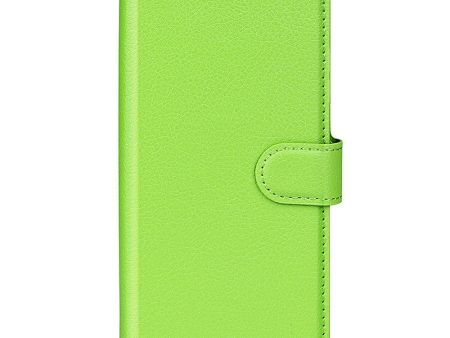 Sony Xperia 1 V Litchi Læder Cover m. Pung - Grøn Supply