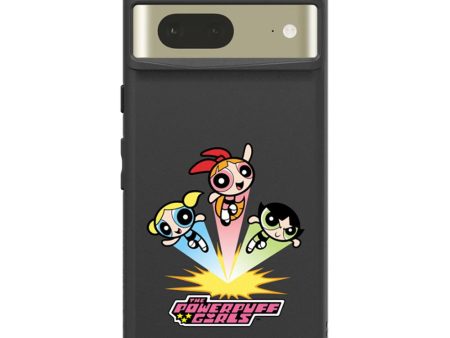 Google Pixel 7 RhinoShield SolidSuit Cover m. The Powerpuff Girls - Fly High For Discount