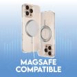 CARE by PanzerGlass iPhone 16 Pro Max Feature Kickstand Case - MagSafe Kompatibel - Transparent   Silver Fashion