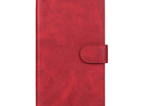 OnePlus 11 Læder Flip Cover m. Pung og Strop - Rød Cheap