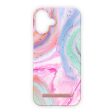 iDeal Of Sweden iPhone 16 Fashion Case - MagSafe Kompatibel - Pastel Marble For Sale