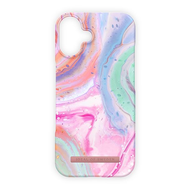 iDeal Of Sweden iPhone 16 Fashion Case - MagSafe Kompatibel - Pastel Marble For Sale