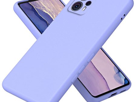 EIDERWOOD Motorola Moto G13   G23 Liquid Silikone Cover - Lilla For Sale