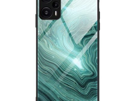 Xiaomi Poco F5 Plastik Cover m. Glasbagside - Marmor Sten Online now