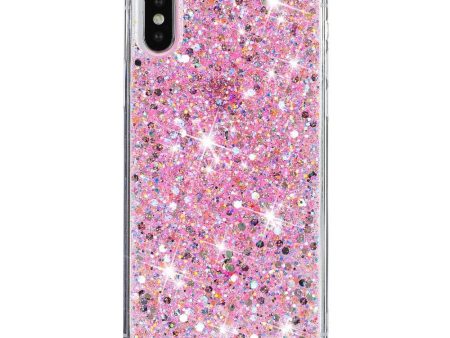 EIDERWOOD iPhone X   XS Glitter Cover - Lyserød Online now