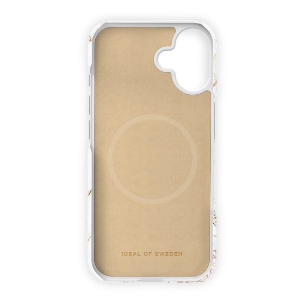 iDeal Of Sweden iPhone 16 Fashion Case - MagSafe Kompatibel - Carrara Gold For Sale