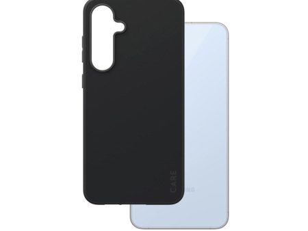 CARE by PanzerGlass Samsung Galaxy S24 FE FASHION Fearlessly Fashionable Case - Black Online now