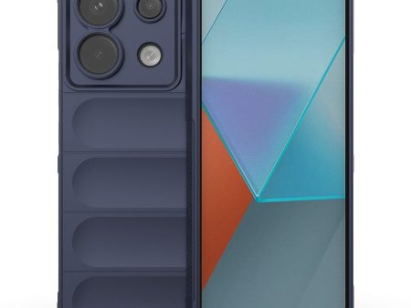 EIDERWOOD Xiaomi Redmi Note 13 Pro (5G) Fleksibelt Plastik Cover - Blå Online Sale